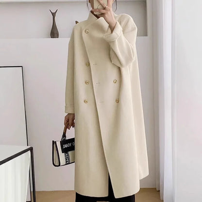 Gianna - Manteau en laine mélangée