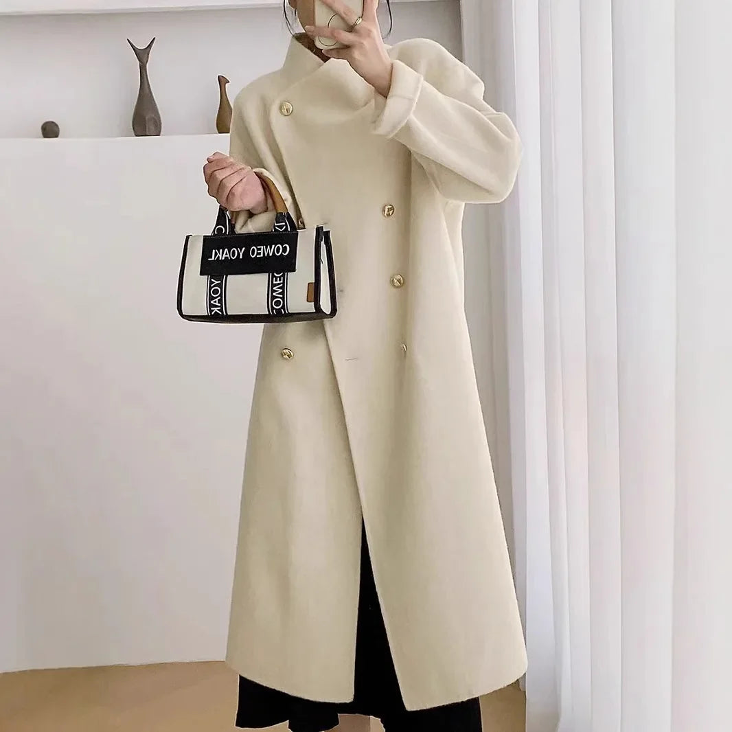 Gianna - Manteau en laine mélangée