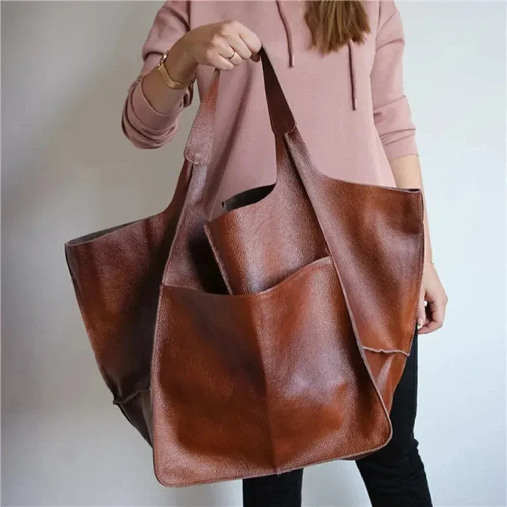 Janet - Sac fourre-tout en cuir végétalien