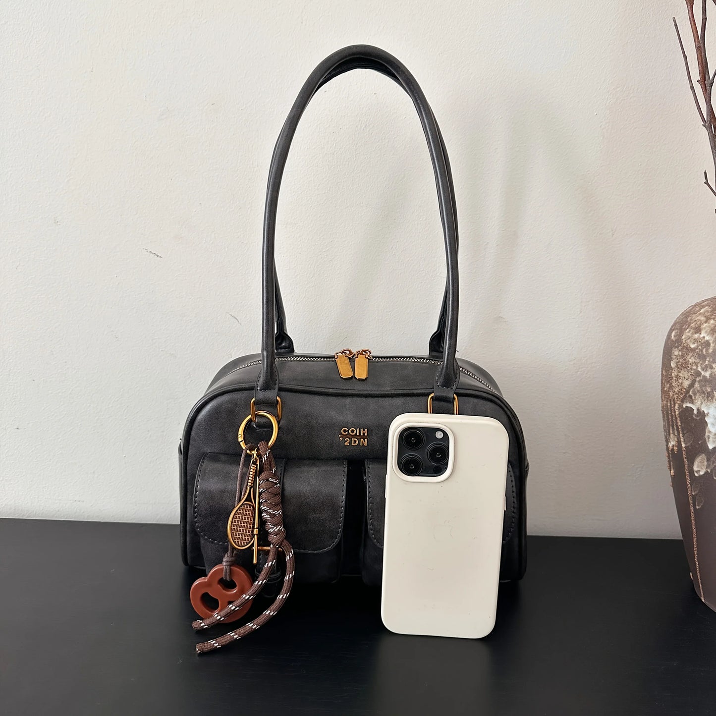 Katherine - Vegan Leather Shoulder Bag
