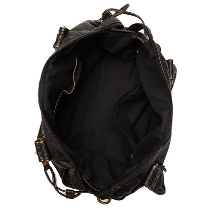 Claire - Vegan Leather Structured Shoulder Handbag