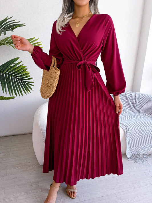 Ellie - V-Neck Maxi Dress