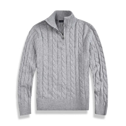 Pull Henry à demi-zip