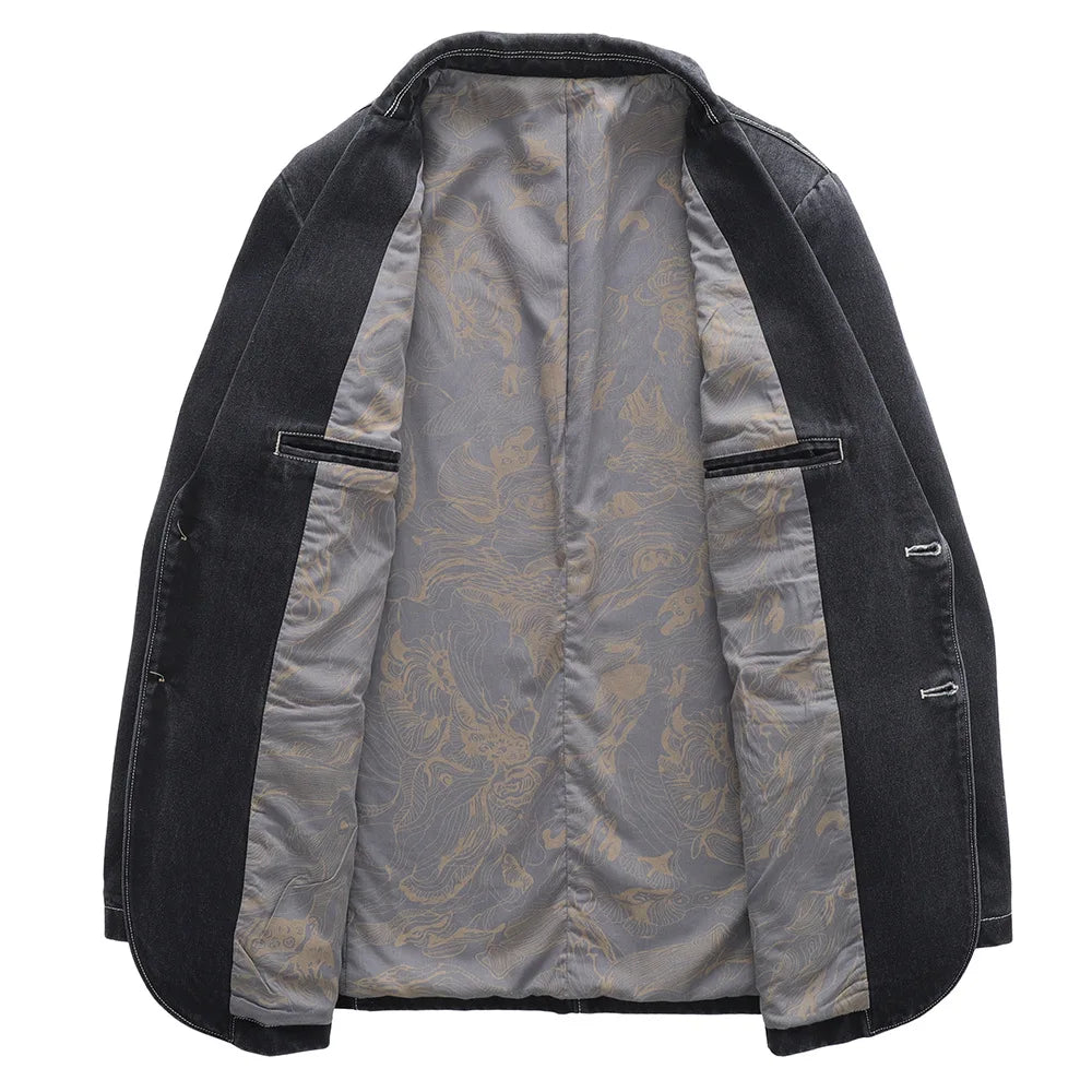 Axel - Blazer en jean décontracté