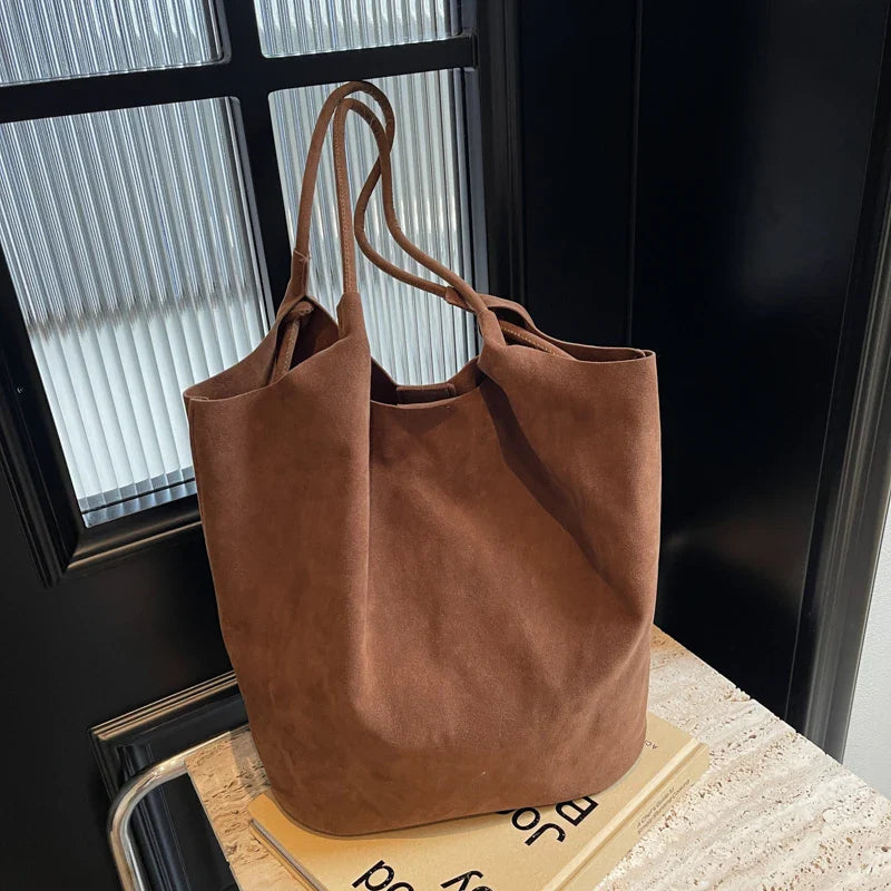 Judy - Sac cabas en daim