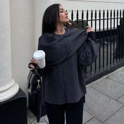 Alaia - Asymmetrical Winter Coat