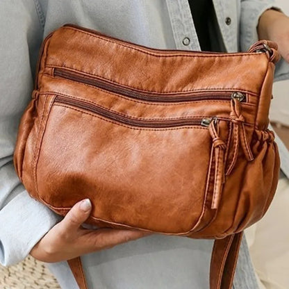 Harlow - Sac bandoulière en cuir végétalien