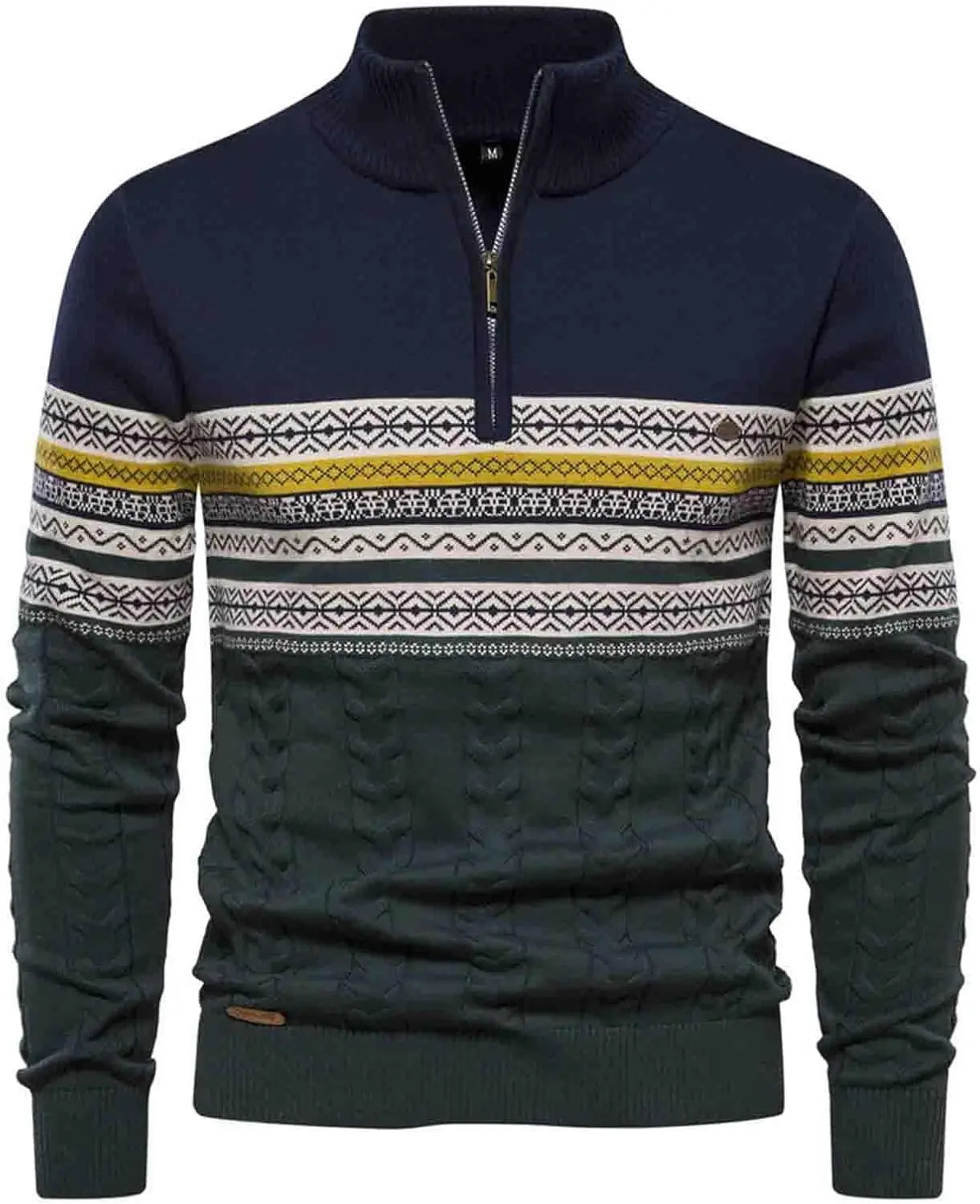 Pull Oliver à fermeture éclair quart de zip