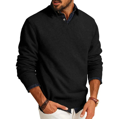 Pull en laine mélangée Michael