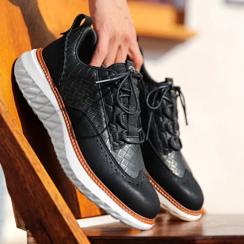 Enzo Leather Sneakers