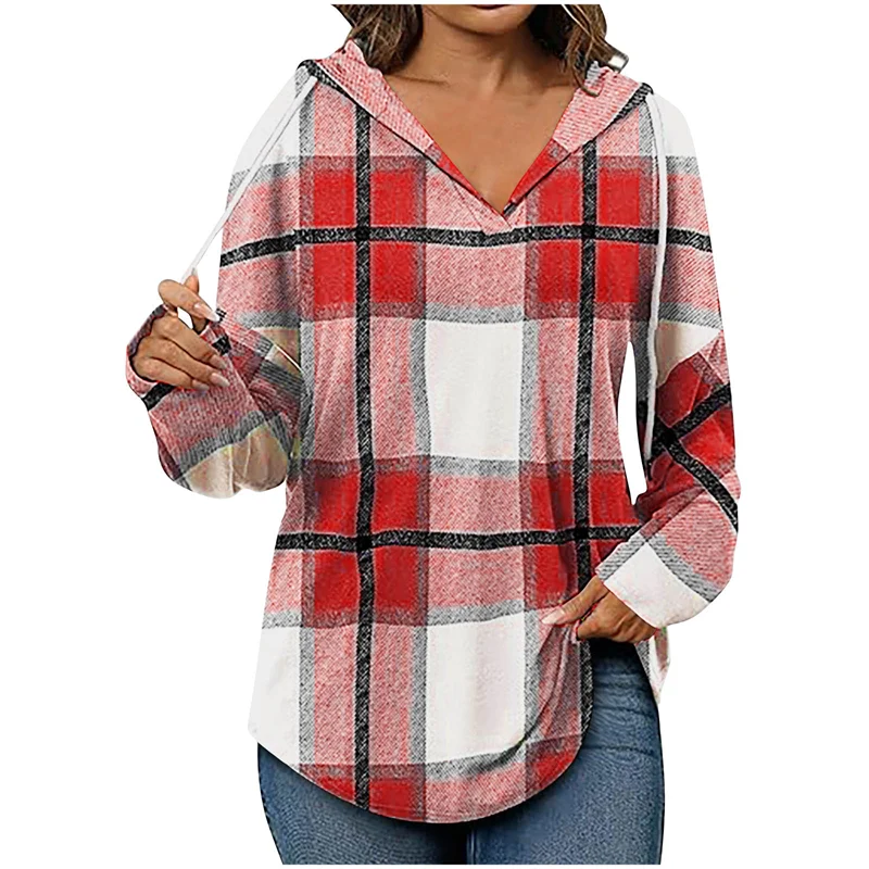 Ruby - Sweat à capuche oversize à col en V