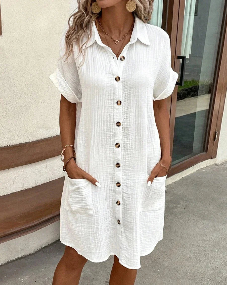 Serenity - Cotton Mini Dress