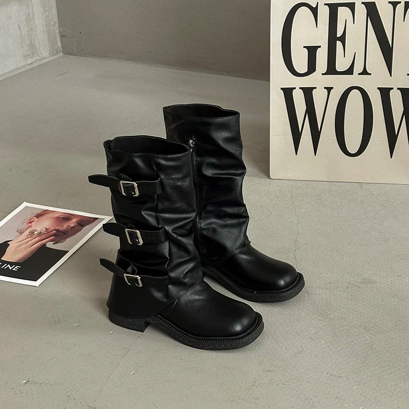 Charlotte - Bottes hautes vintage