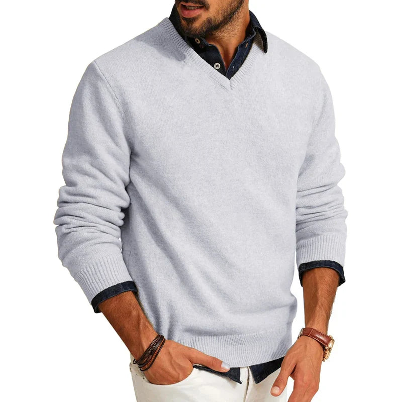 Pull en laine mélangée Michael