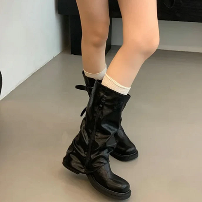 Charlotte - Bottes hautes vintage