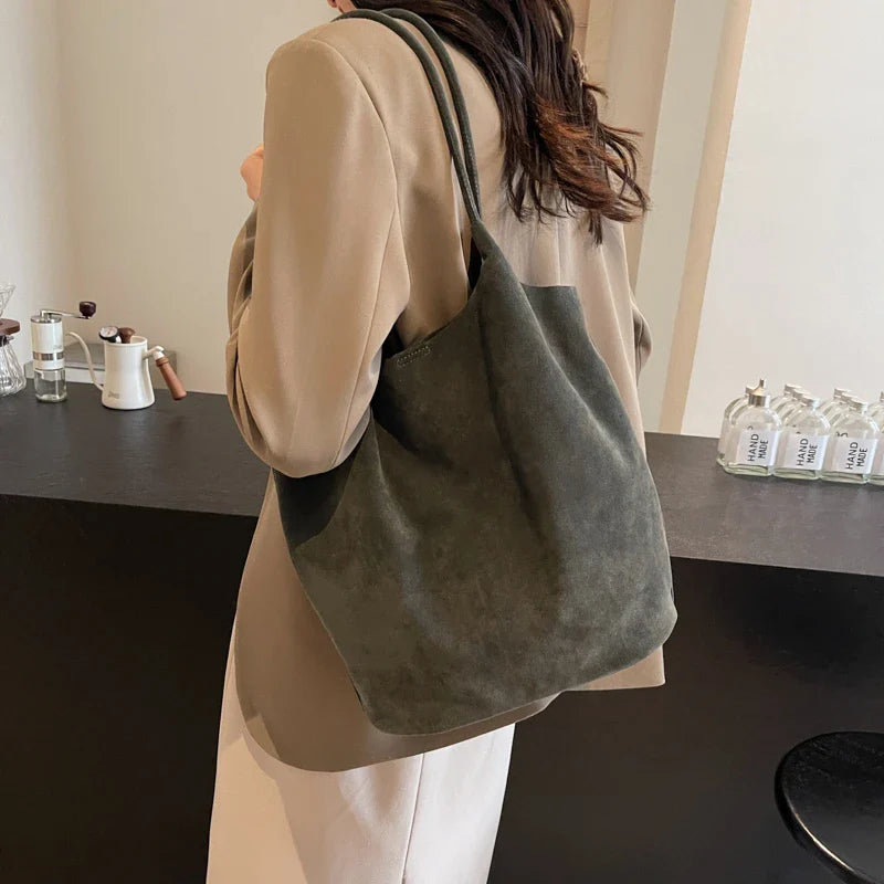 Judy - Sac cabas en daim