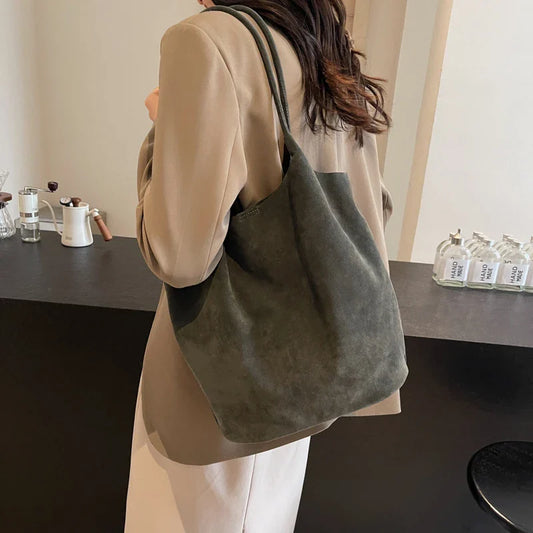 Judy - Sac cabas en daim