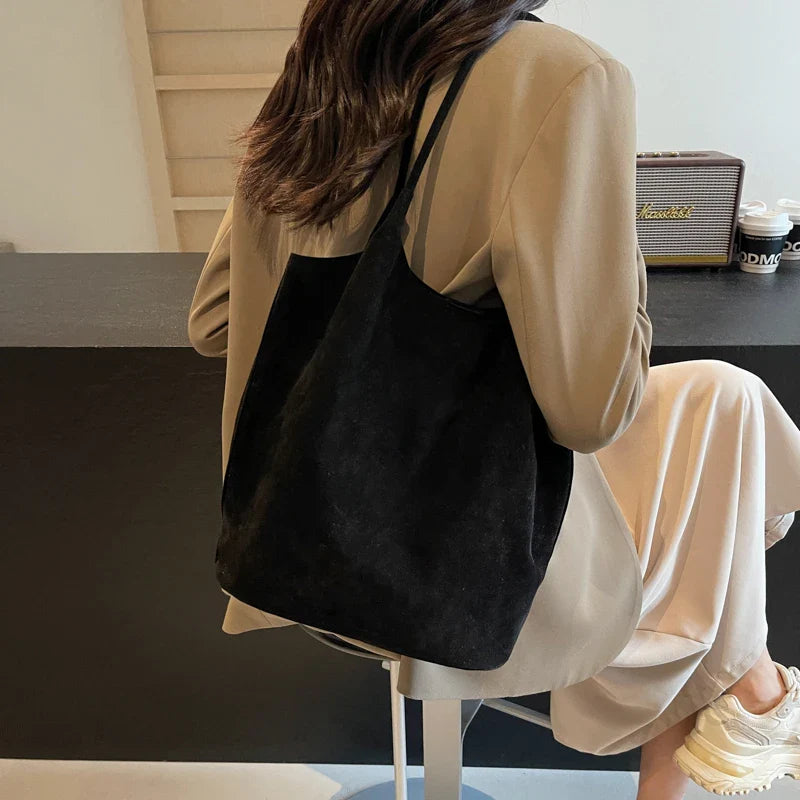 Judy - Sac cabas en daim