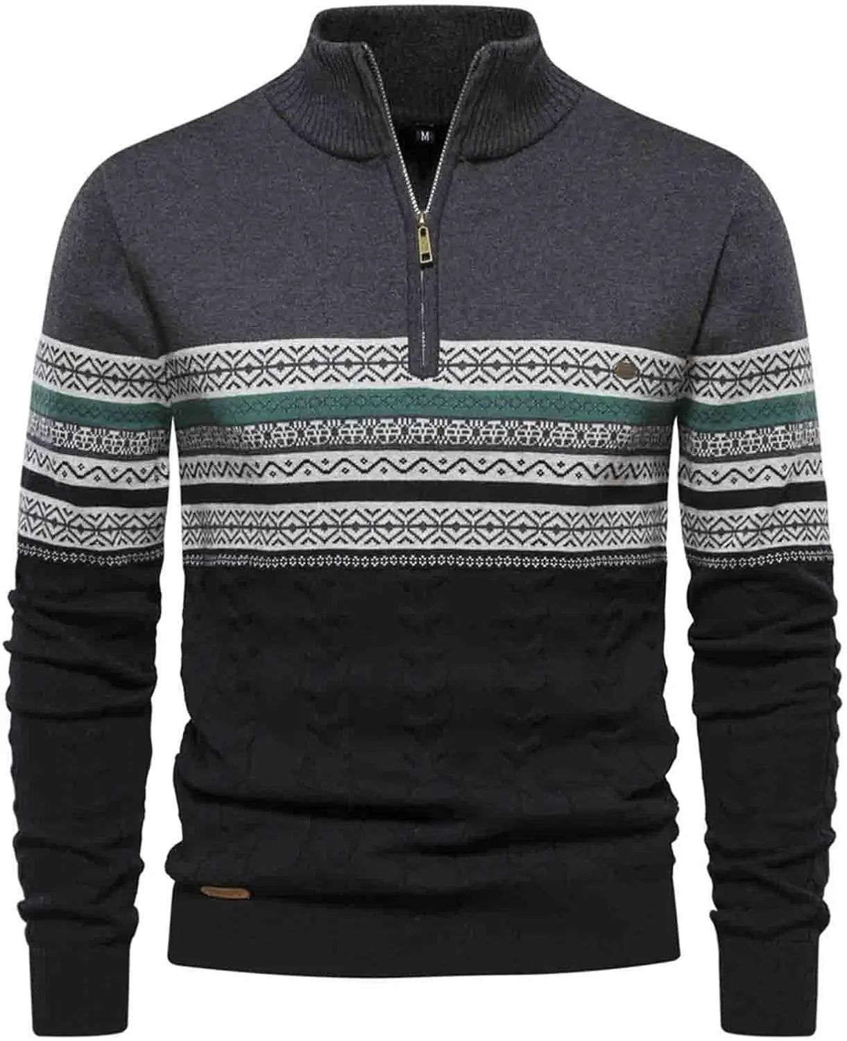 Pull Oliver à fermeture éclair quart de zip