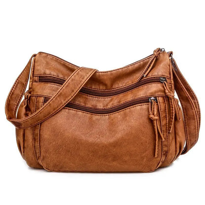 Harlow - Sac bandoulière en cuir végétalien