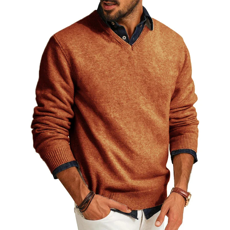 Pull en laine mélangée Michael