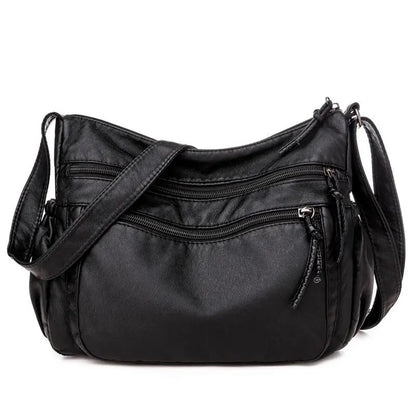 Harlow - Sac bandoulière en cuir végétalien
