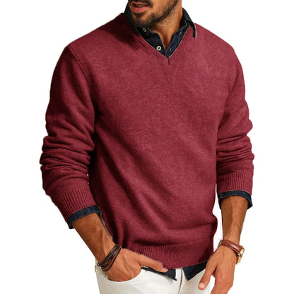 Pull en laine mélangée Michael