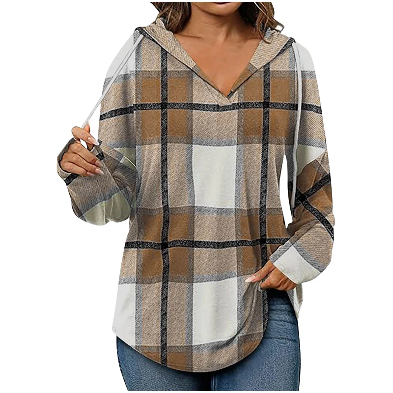 Ruby - Sweat à capuche oversize à col en V