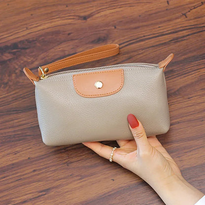 Anne - Pochette à bracelet en cuir végétalien