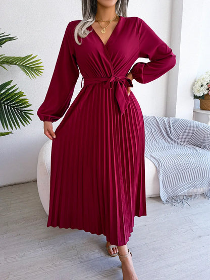Ellie - V-Neck Maxi Dress