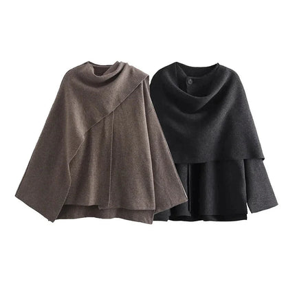 Ariana - Manteau asymétrique pour citadin