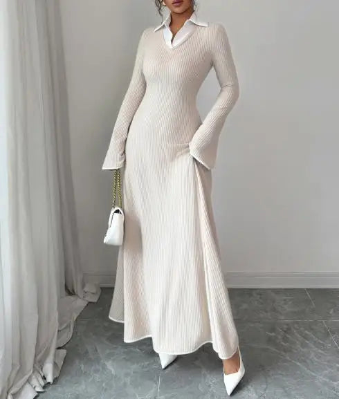 Margaret - Knit Maxi Dress