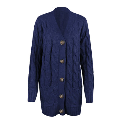 Natalie - Knit Button Cardigan