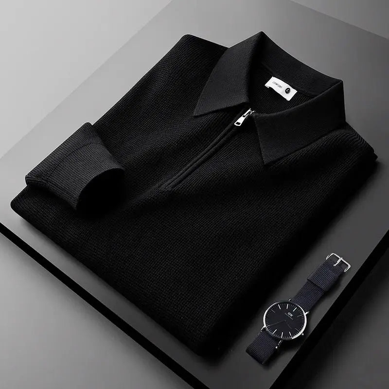 Aston Ribbed Knit Sweater
