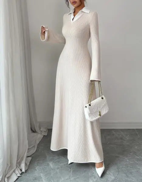 Margaret - Knit Maxi Dress