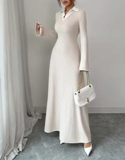 Margaret - Knit Maxi Dress