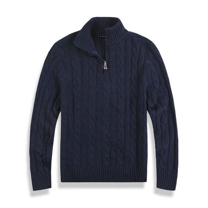 Pull Henry à demi-zip