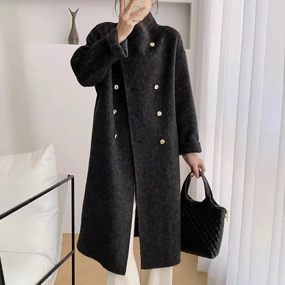 Gianna - Manteau en laine mélangée