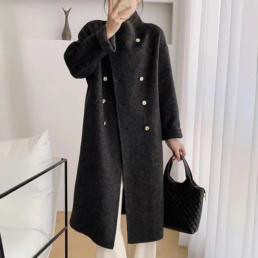 Gianna - Manteau en laine mélangée