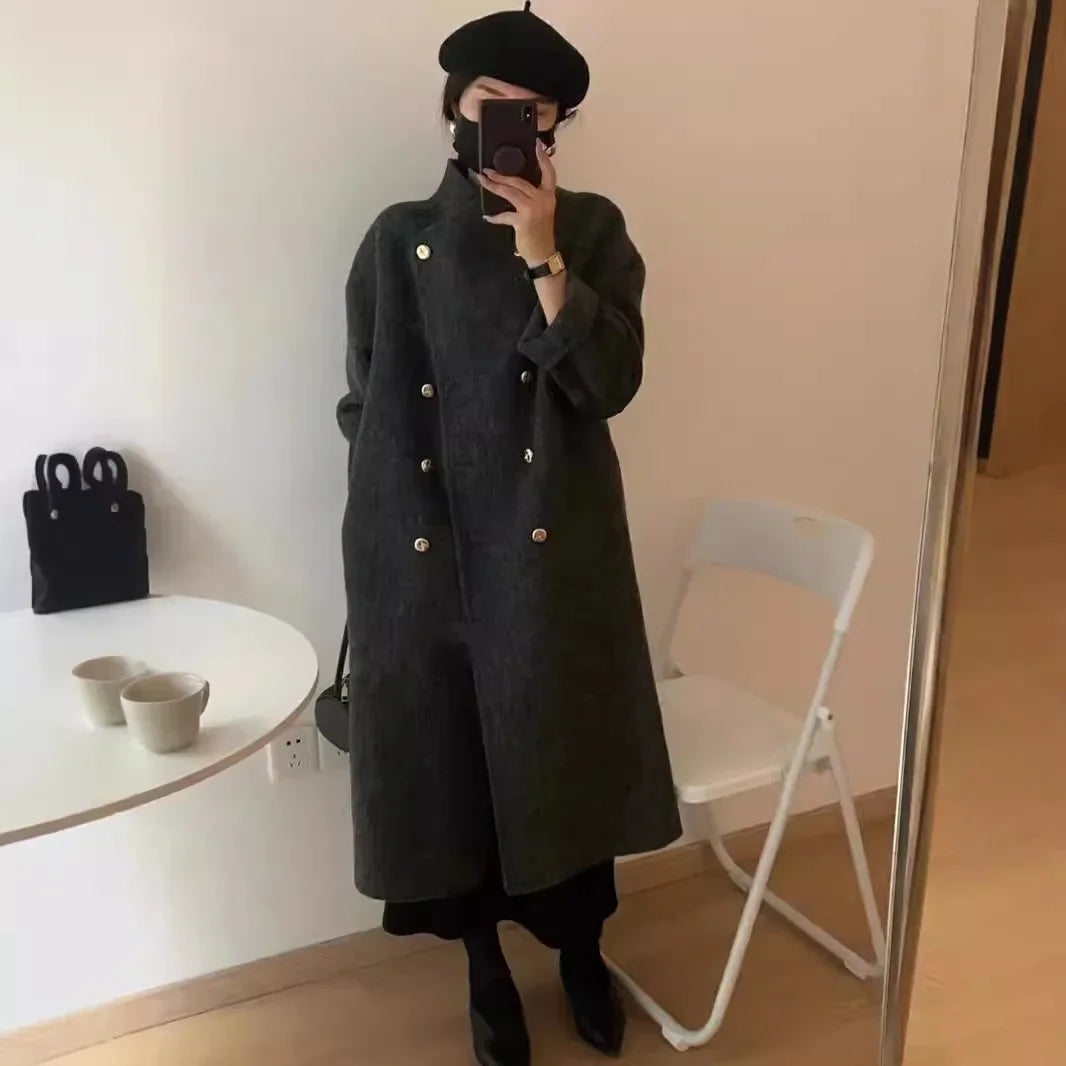 Gianna - Manteau en laine mélangée