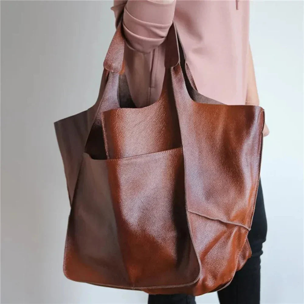 Janet - Sac fourre-tout en cuir végétalien