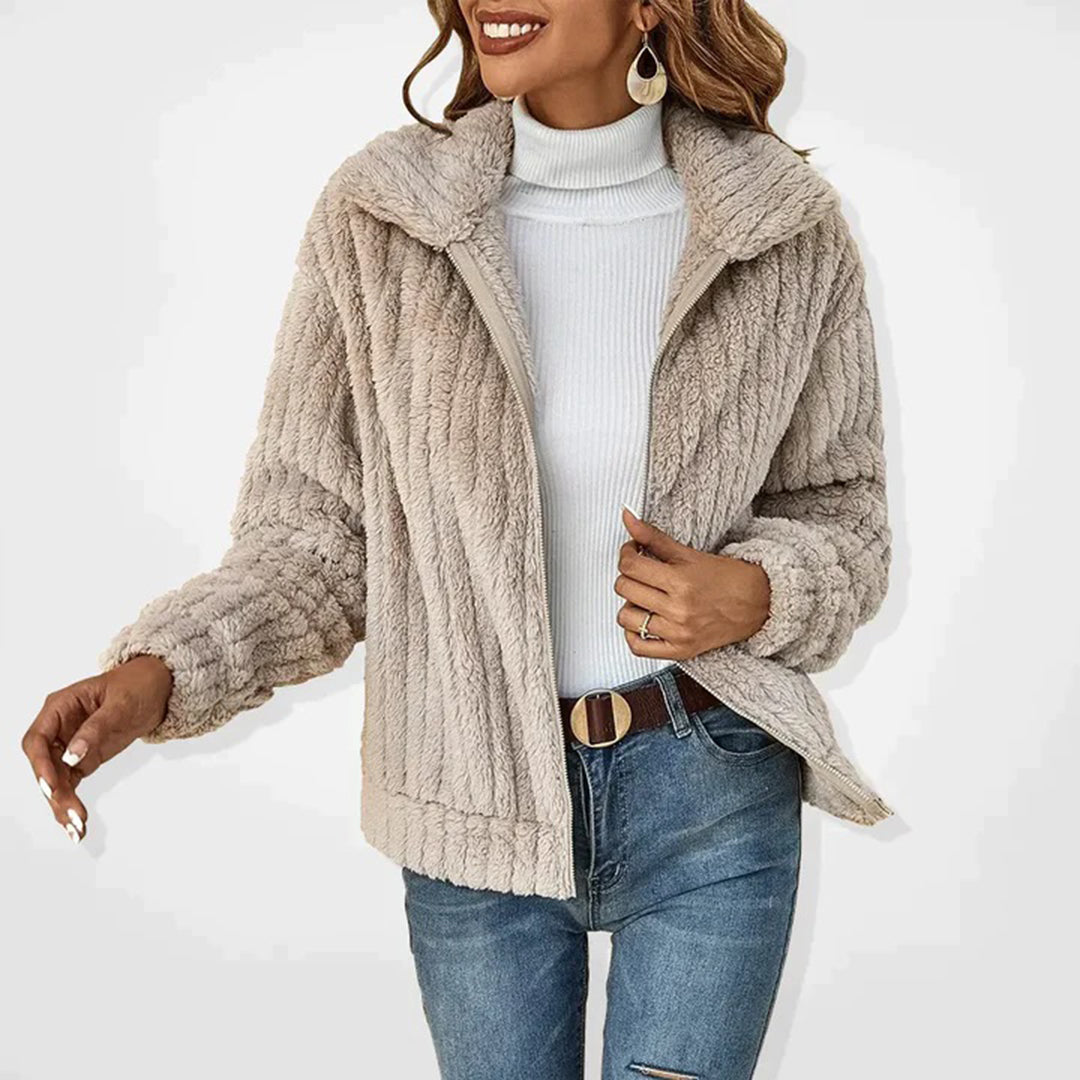Martha - Veste en fausse fourrure