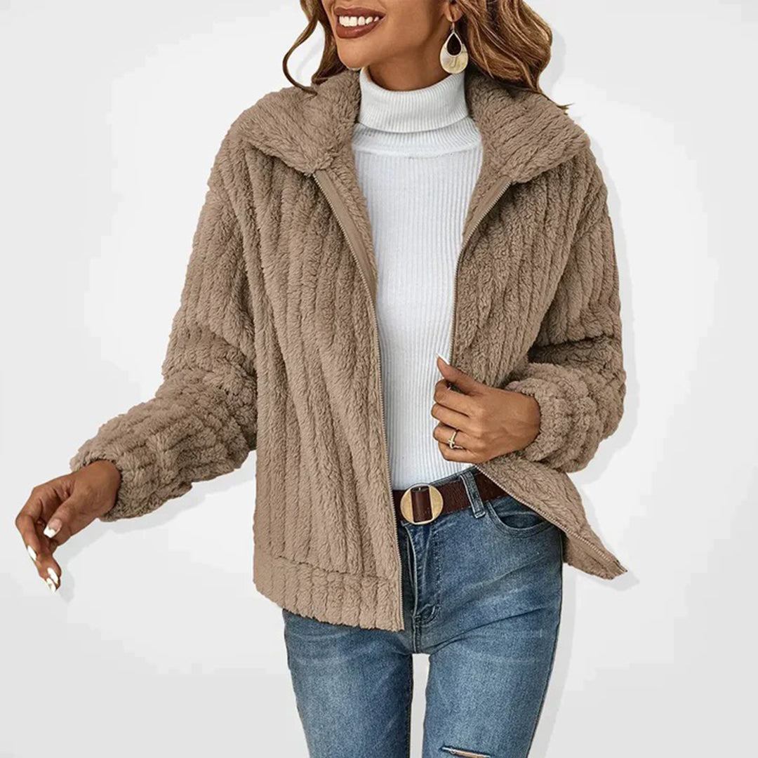 Martha - Veste en fausse fourrure