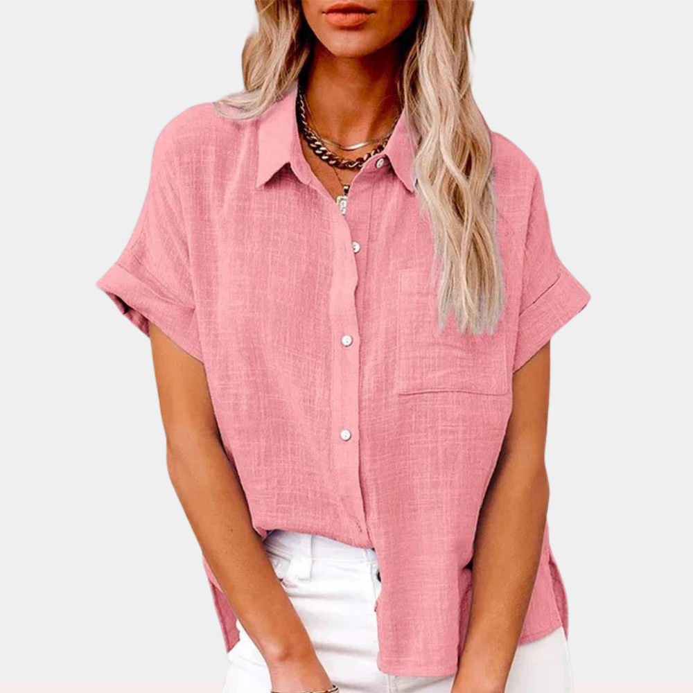 Bella - Summer Button Blouse