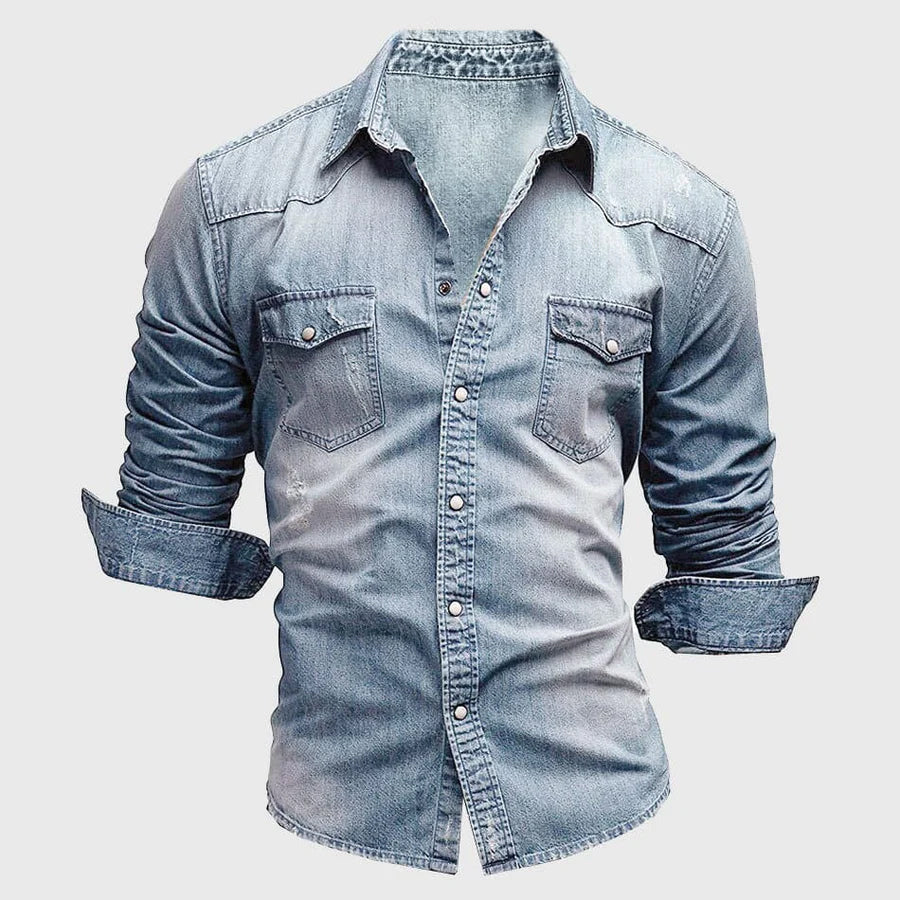 Aaron - Chemise en jean slim fit