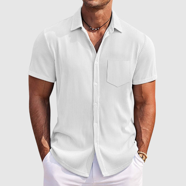Ayden - Chemise rayée à manches courtes