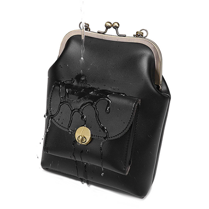 Sac à main structuré Diana en cuir végétalien