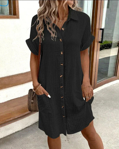 Brooklyn – Cotton Polo Shirt Dress