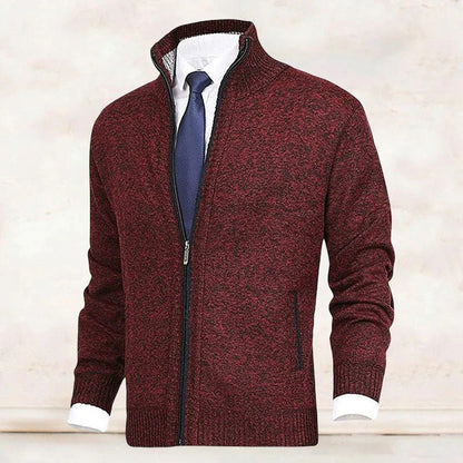 Jordan - Pull zippé en maille