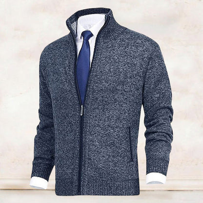 Jordan - Pull zippé en maille